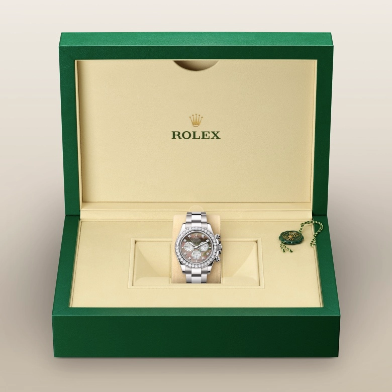 Rolex Cosmograph Daytona in ทองคำขาว 18 กะรัต, m126579rbr-0001 - Srichai Watch