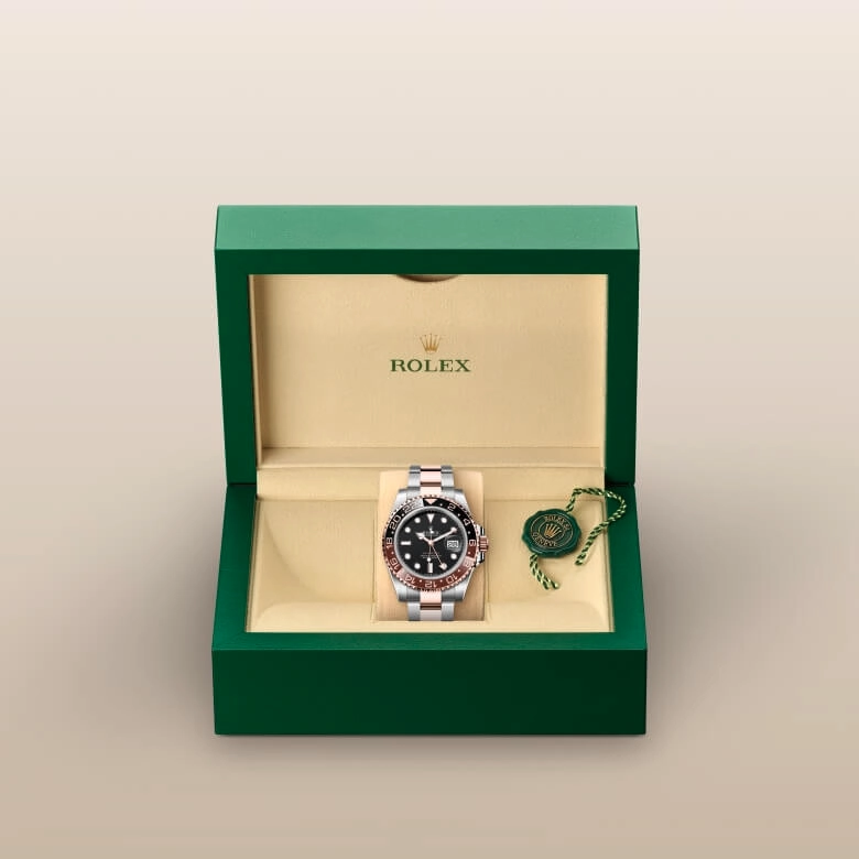 Rolex GMT-Master II in Everose Rolesor - combination of Oystersteel and Everose gold, M126711CHNR-0002 - Srichai Watch