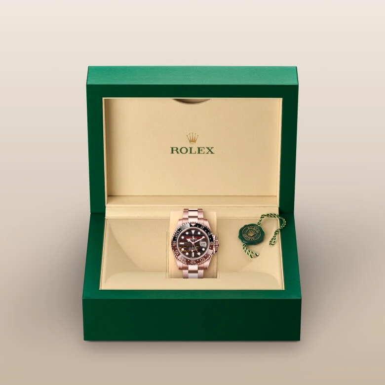 Rolex GMT-Master II in Everose gold 18 กะรัต, M126715CHNR-0002 - Srichai Watch