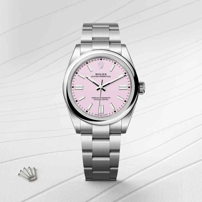 Rolex Oyster Perpetual in Oystersteel, M134300-0013 - Srichai Watch