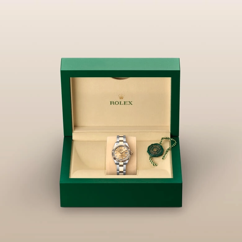 Rolex Lady-Datejust in Yellow Rolesor - การผสมผสานระหว่าง Oystersteel และทองคำ, M279173-0012 - Srichai Watch