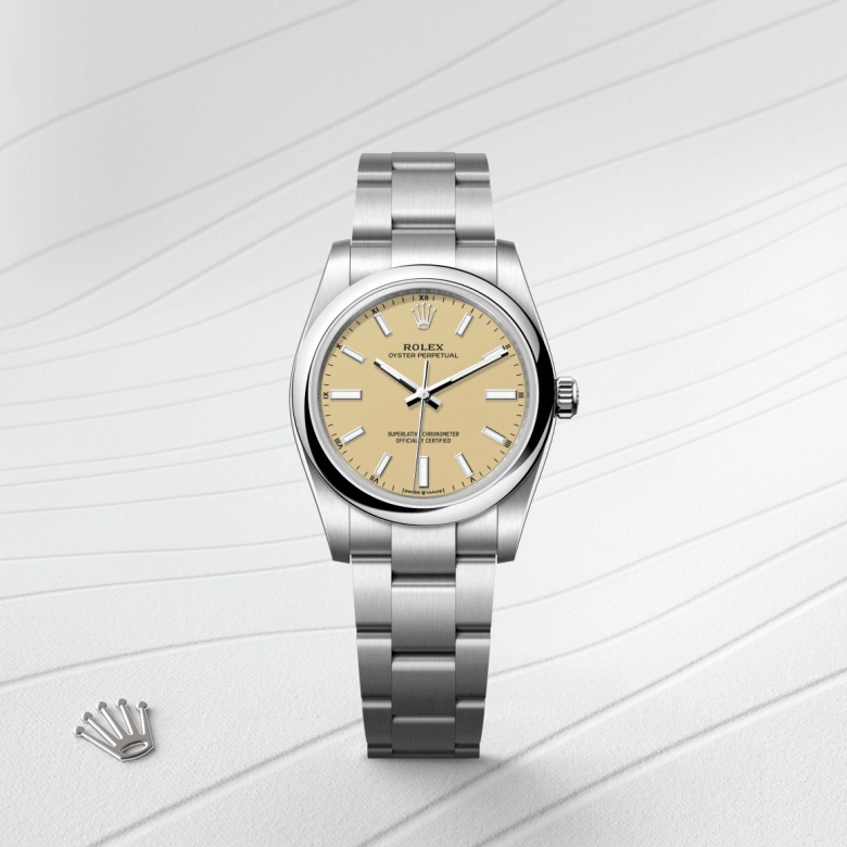 Rolex Oyster Perpetual in Oystersteel, M124200-0007 - Srichai Watch