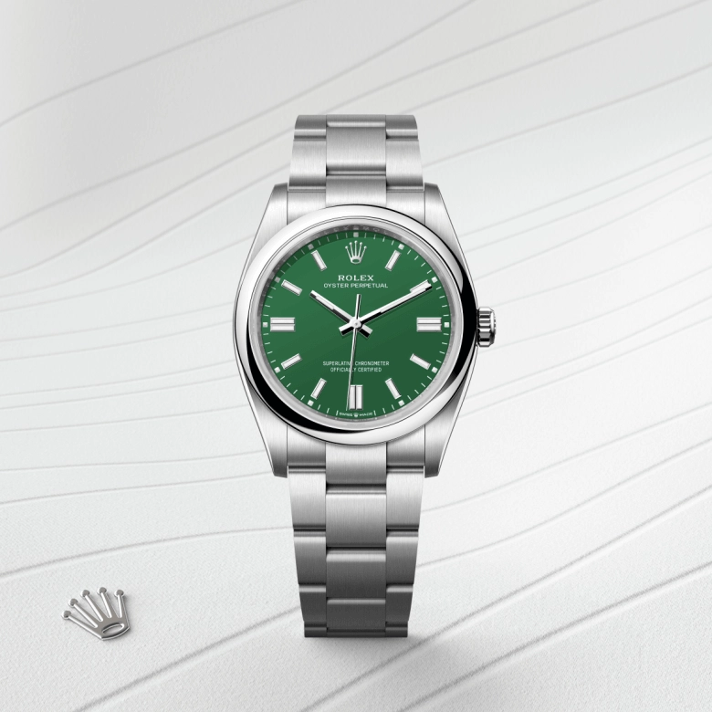 Rolex Oyster Perpetual in Oystersteel, M126000-0005 - Srichai Watch