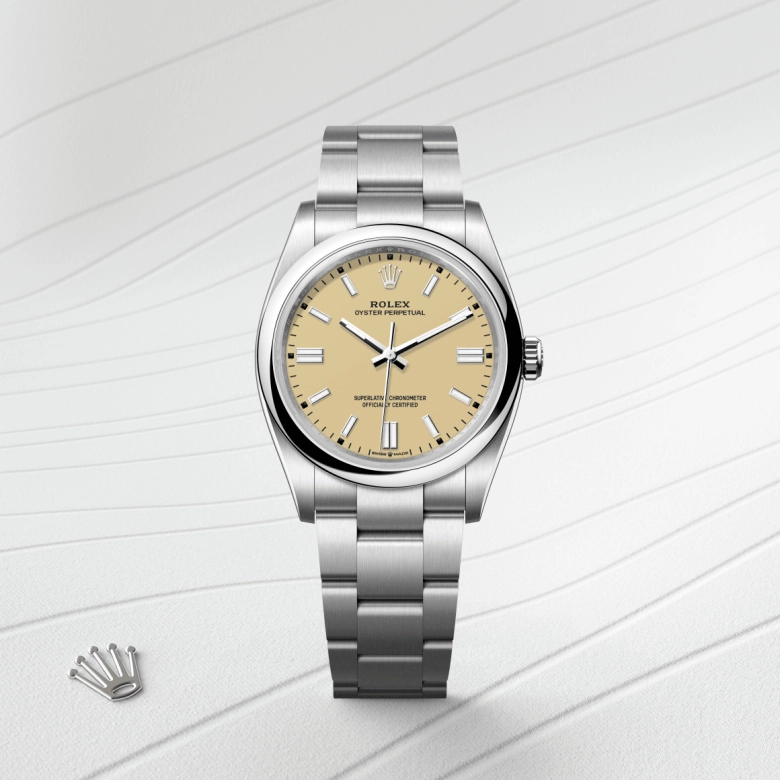 Rolex Oyster Perpetual in Oystersteel, M126000-0012 - Srichai Watch