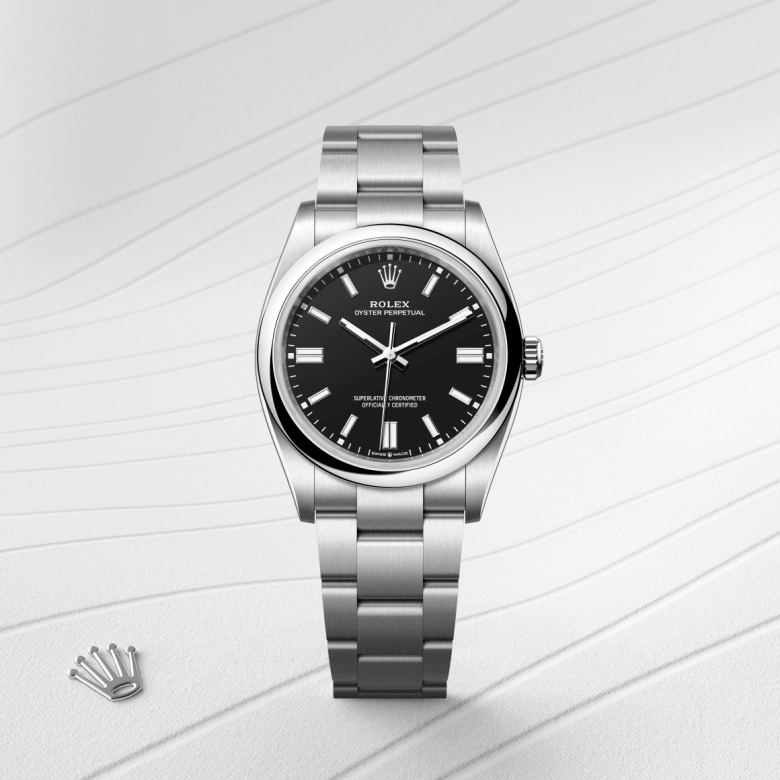 Rolex Oyster Perpetual in Oystersteel, M126000-0014 - Srichai Watch