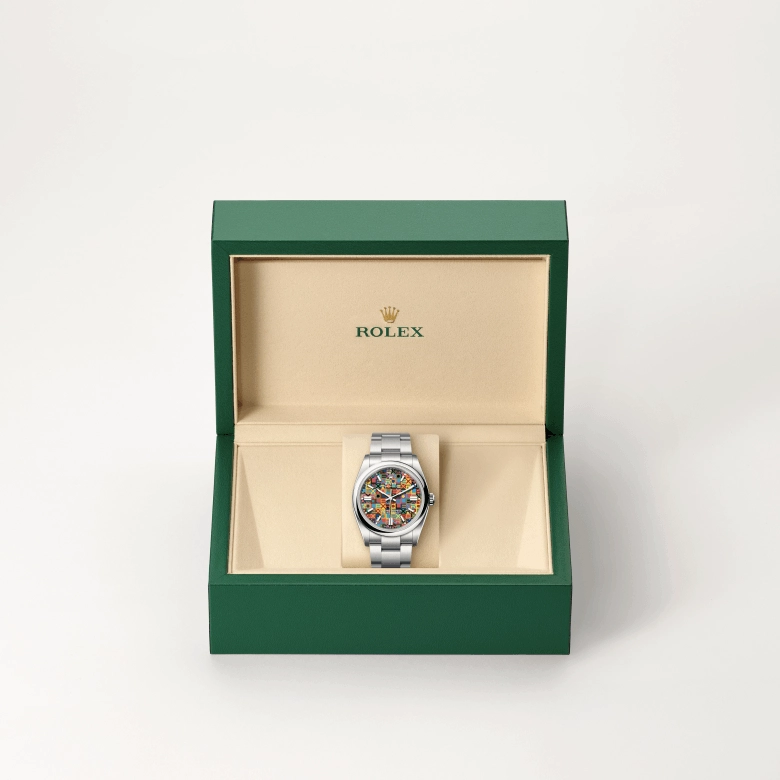 Rolex Oyster Perpetual in Oystersteel, M126000-0016 - Srichai Watch