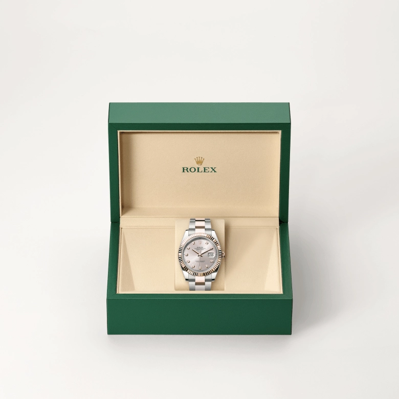 Rolex Datejust in Everose Rolesor - การผสมผสานระหว่าง Oystersteel และ Everose gold, M126331-0007 - Srichai Watch
