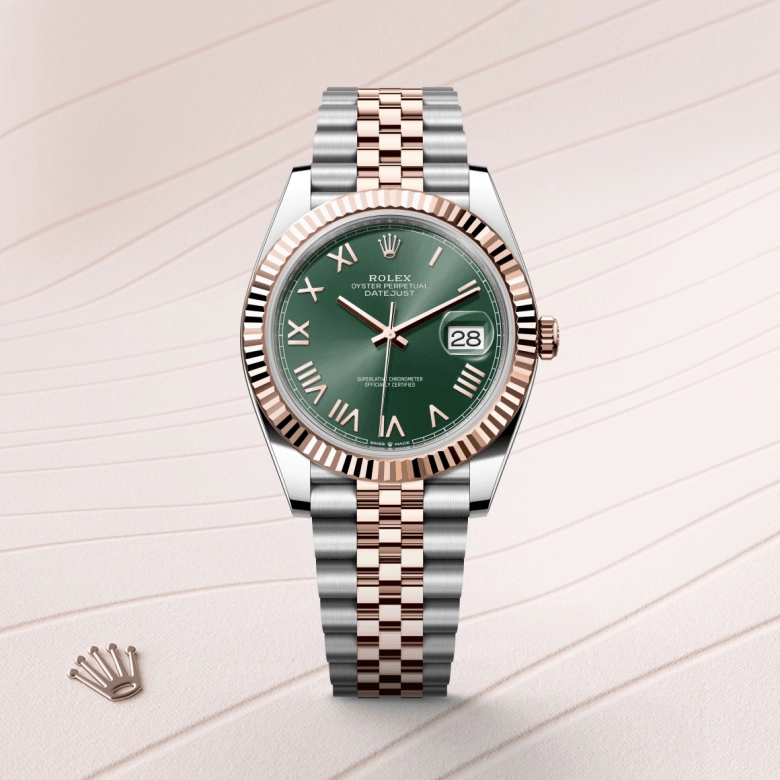 Rolex Datejust in Everose Rolesor - การผสมผสานระหว่าง Oystersteel และ Everose gold, M126331-0022 - Srichai Watch
