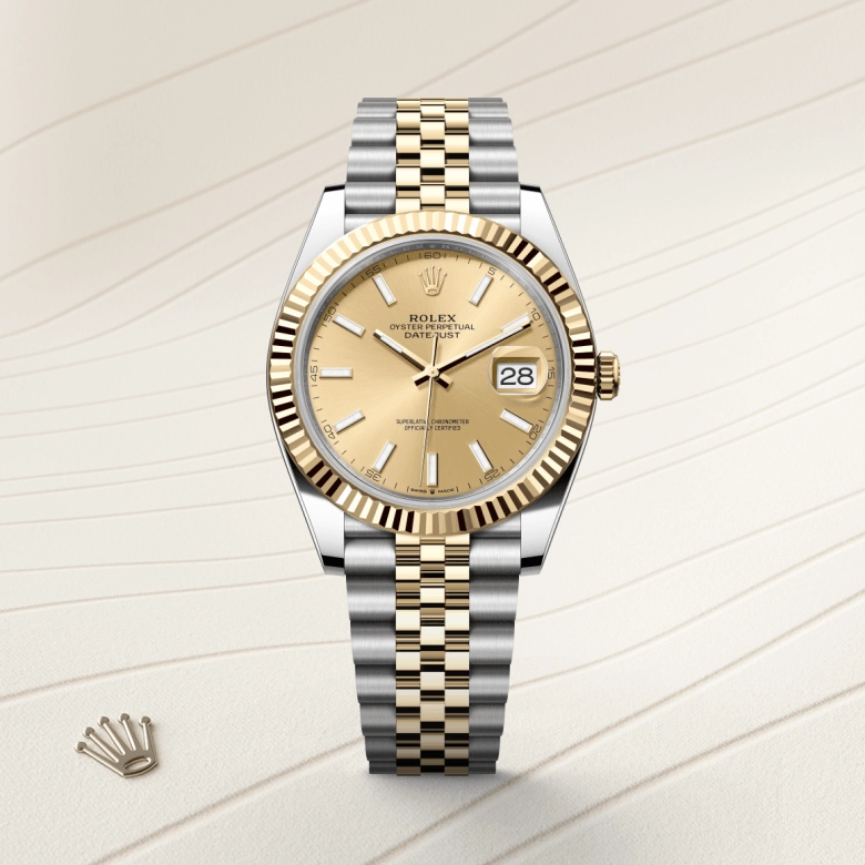 Rolex Datejust in Yellow Rolesor - การผสมผสานระหว่าง Oystersteel และทองคำ, M126333-0010 - Srichai Watch