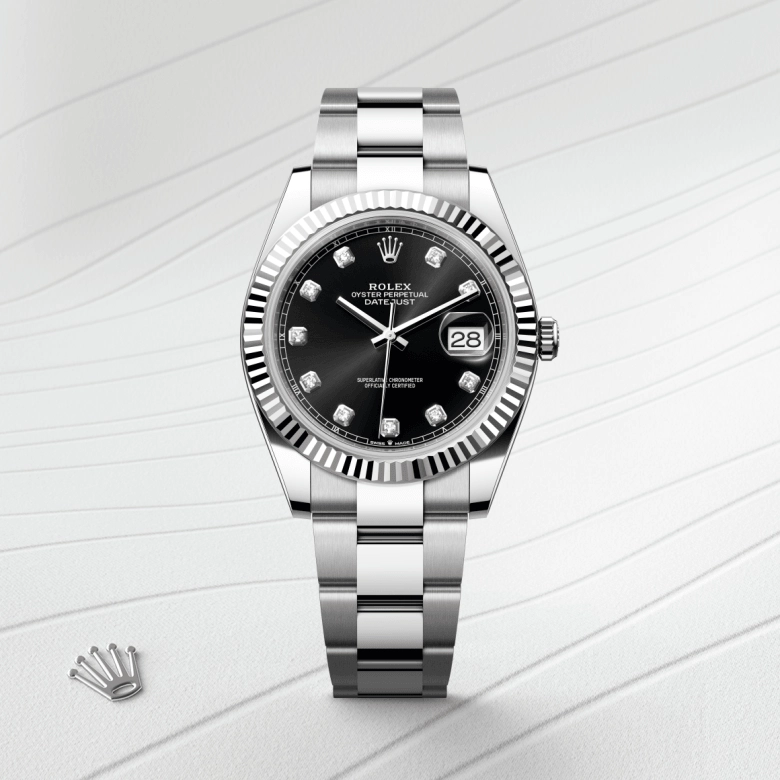 Rolex Datejust in White Rolesor - การผสมผสานระหว่าง Oystersteel และทองคำขาว, M126334-0011 - Srichai Watch