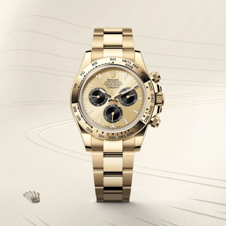 Rolex Cosmograph Daytona in 18 ct yellow gold, M126508-0006 - Srichai Watch
