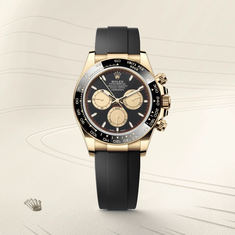 Rolex Cosmograph Daytona in 18 ct yellow gold, M126518LN-0004 - Srichai Watch