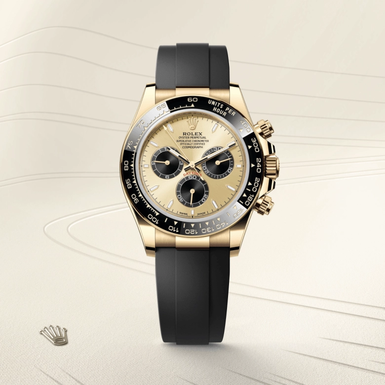 Rolex Cosmograph Daytona in 18 ct yellow gold, M126518LN-0012 - Srichai Watch
