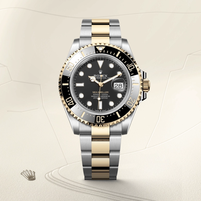 Rolex Sea-Dweller in Yellow Rolesor - combination of Oystersteel and yellow gold, M126603-0001 - Srichai Watch