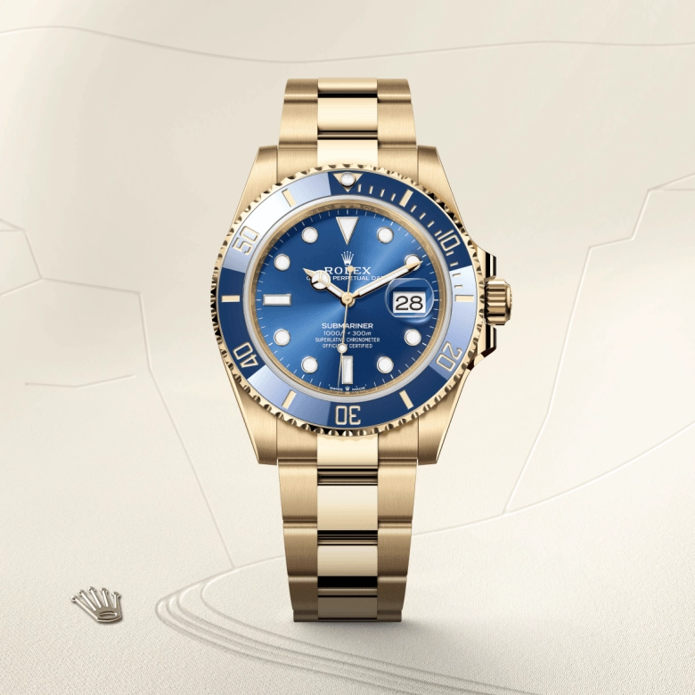 Rolex Submariner in ทองคำ 18 กะรัต, M126618LB-0002 - Srichai Watch