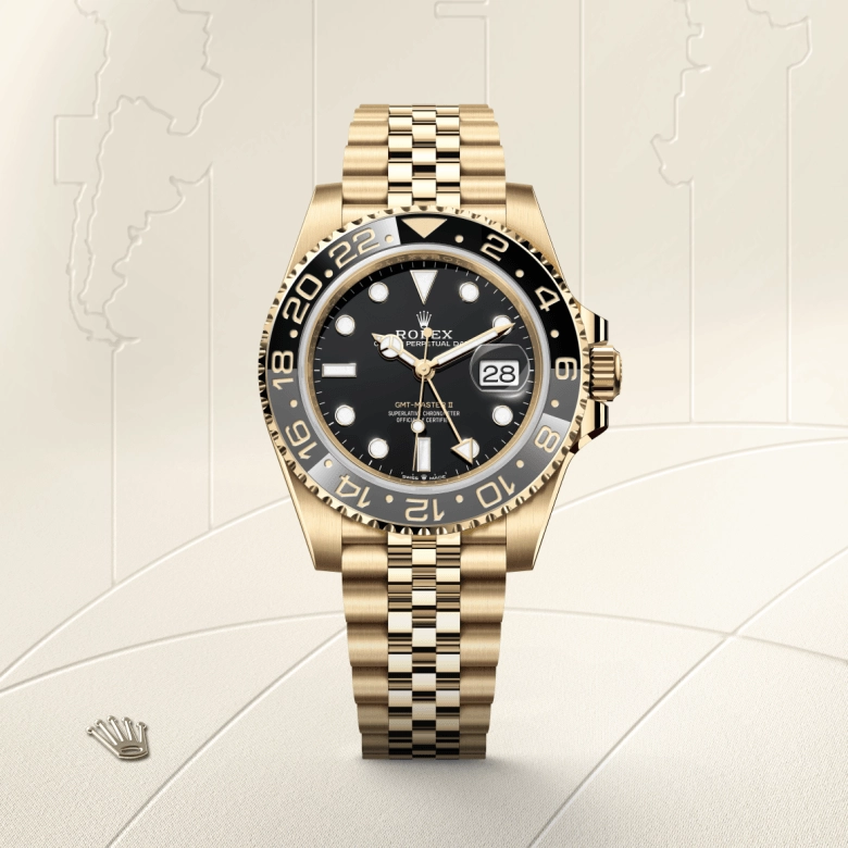 Rolex GMT-Master II in ทองคำ 18 กะรัต, M126718GRNR-0001 - Srichai Watch