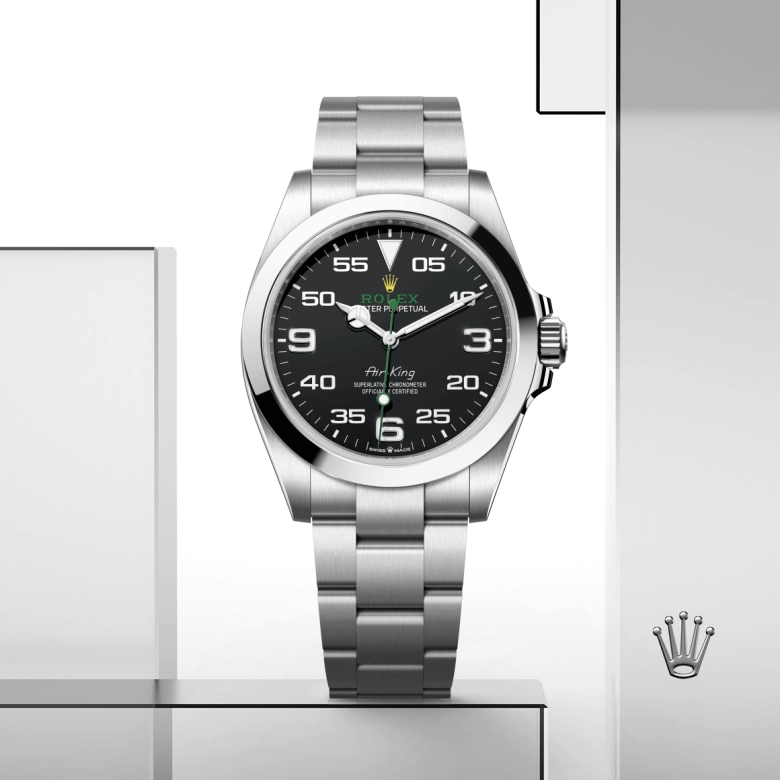 Rolex Air-King in Oystersteel, M126900-0001 - Srichai Watch
