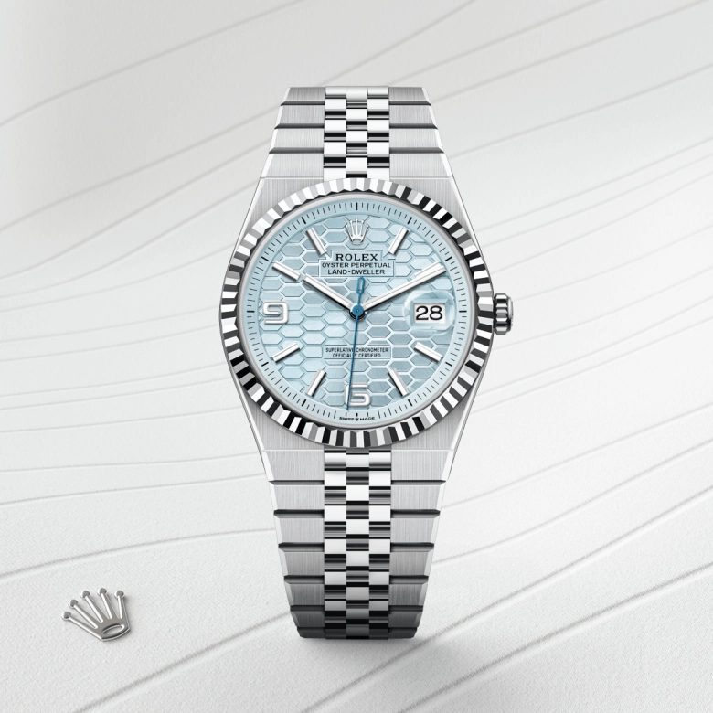 Rolex Land-Dweller in Platinum, M127336-0001 - Srichai Watch