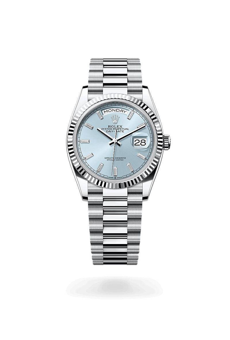 Rolex Day-Date in Platinum, M128236-0009 - Srichai Watch Rolex Day-Date in Platinum, M128236-0009 - Srichai Watch