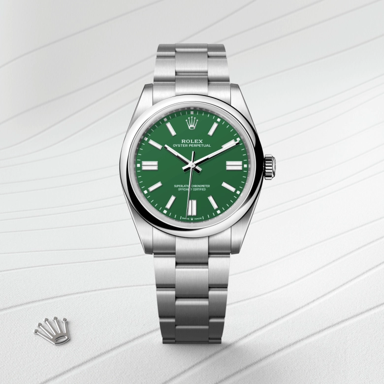 Rolex Oyster Perpetual in Oystersteel, M134300-0004 - Srichai Watch