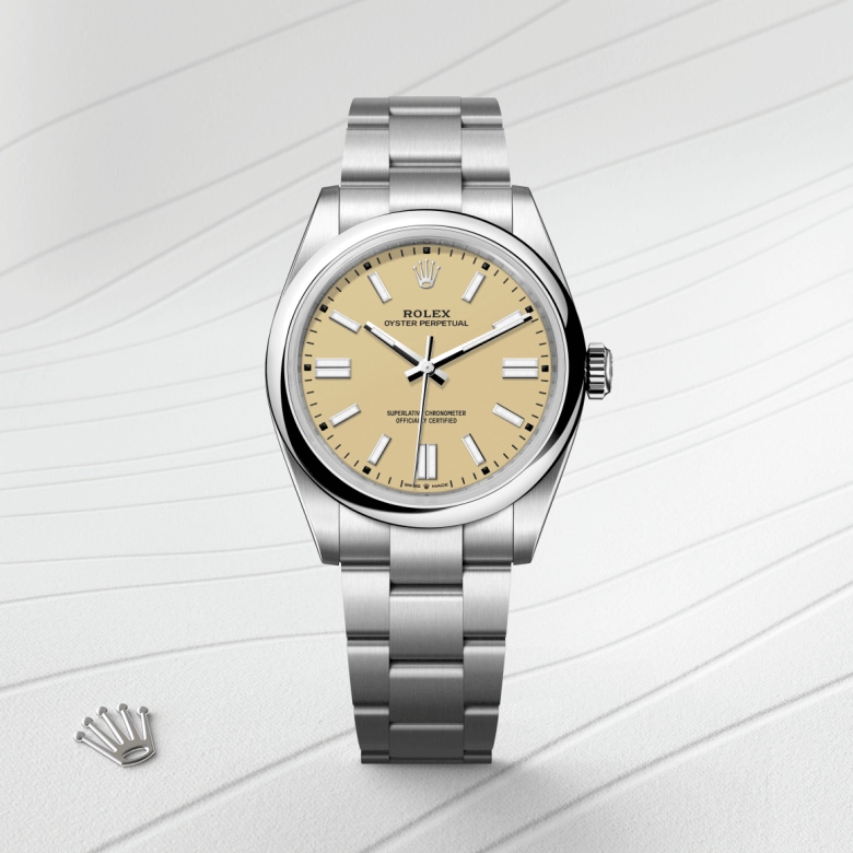 Rolex Oyster Perpetual in Oystersteel, M134300-0007 - Srichai Watch