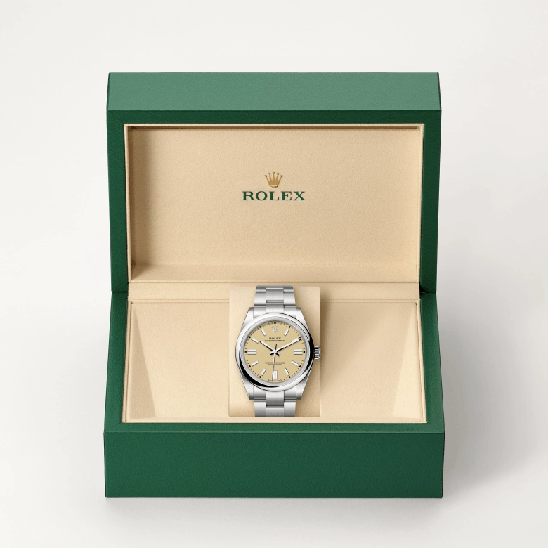 Rolex Oyster Perpetual in Oystersteel, M134300-0007 - Srichai Watch