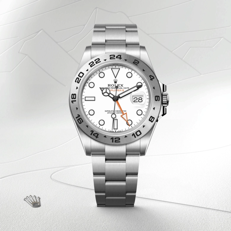 Rolex Explorer II in Oystersteel, M226570-0001 - Srichai Watch
