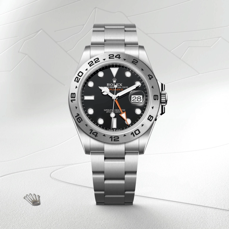 Rolex Explorer II in Oystersteel, M226570-0002 - Srichai Watch