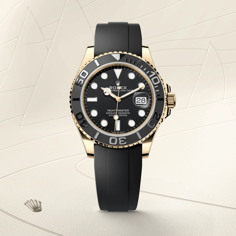 Rolex Yacht-Master in 18 ct yellow gold, M226658-0001 - Srichai Watch