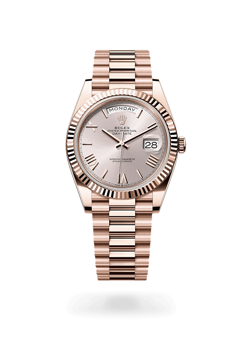 Rolex Day-Date in 18 ct Everose gold, M228235-0001 - Srichai Watch Rolex Day-Date in 18 ct Everose gold, M228235-0001 - Srichai Watch