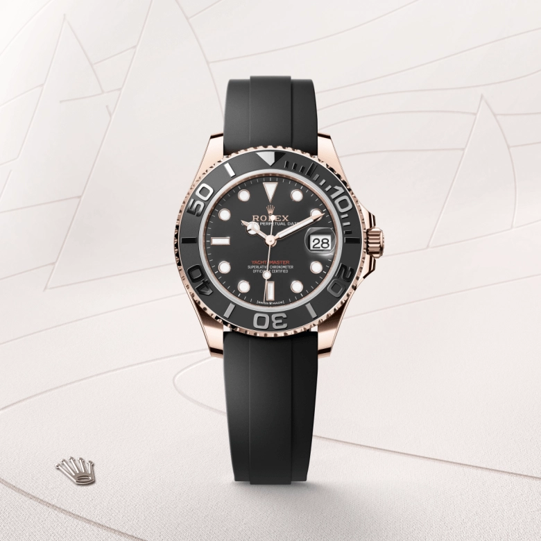Rolex Yacht-Master in Everose gold 18 กะรัต, M268655-0017 - Srichai Watch