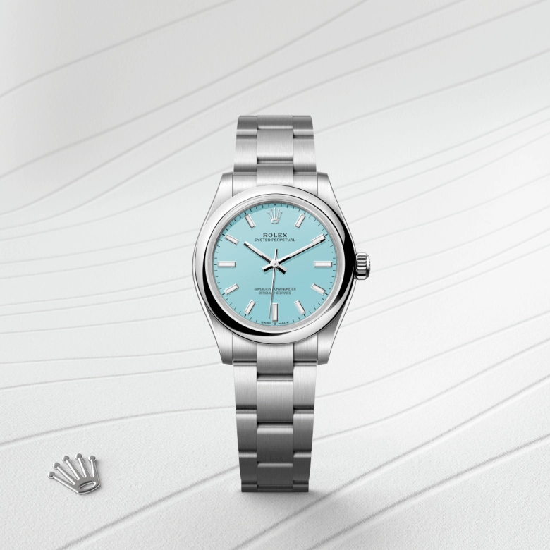 Rolex Oyster Perpetual in Oystersteel, M277200-0007 - Srichai Watch
