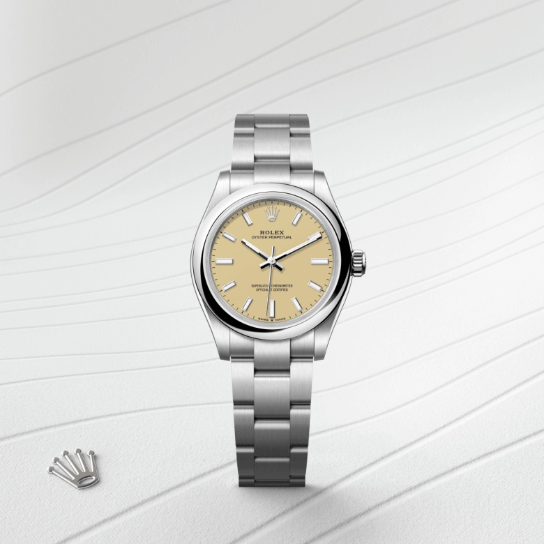 Rolex Oyster Perpetual in Oystersteel, M277200-0013 - Srichai Watch