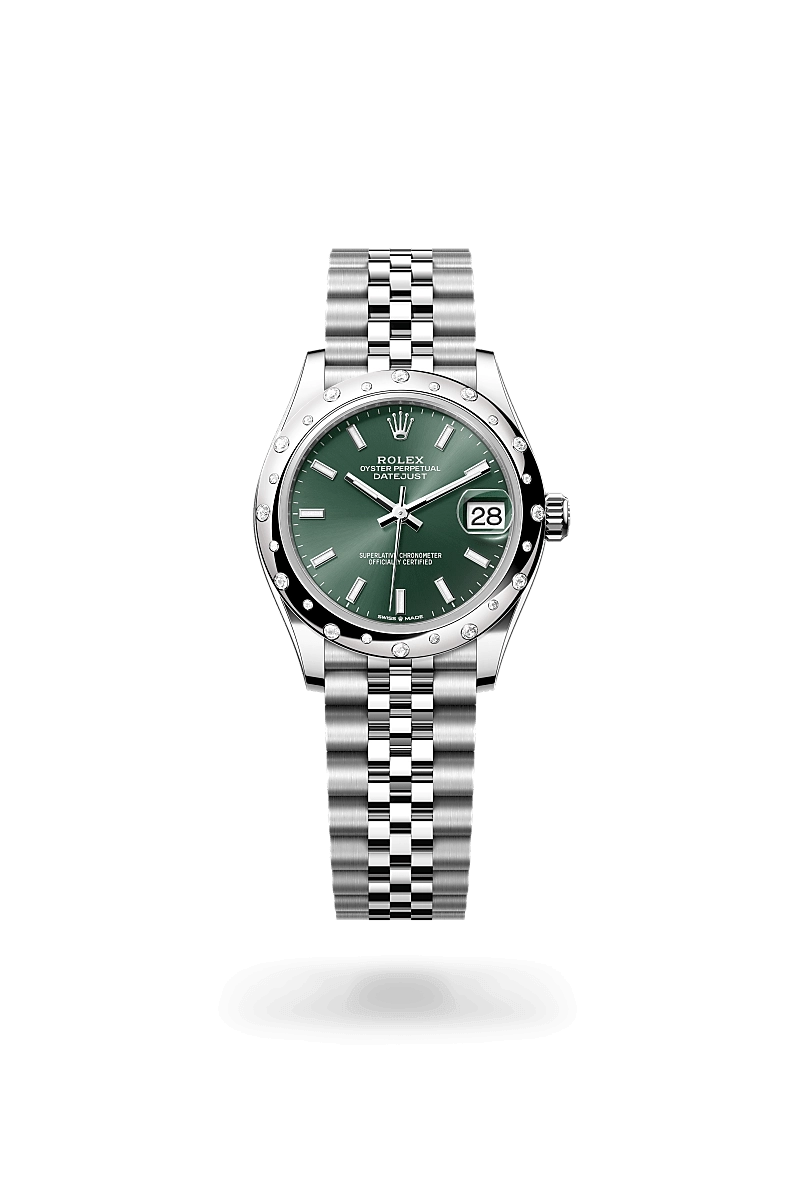 Rolex Datejust in White Rolesor - combination of Oystersteel and white gold, M278344RBR-0020 - Srichai Watch Rolex Datejust in White Rolesor - combination of Oystersteel and white gold, M278344RBR-0020 - Srichai Watch
