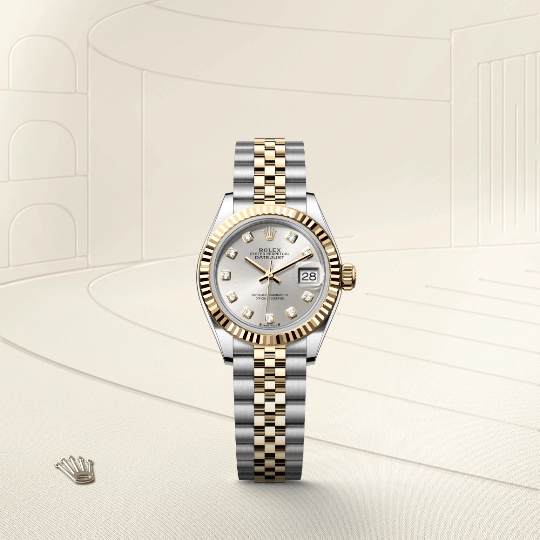 Rolex Lady-Datejust in Yellow Rolesor - combination of Oystersteel and yellow gold, M279173-0007 - Srichai Watch