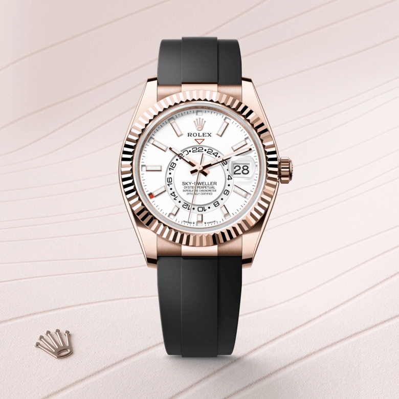 Rolex Sky-Dweller Everose gold 18 กะรัต, M336235-0003 - ศรีชัย วอทช์