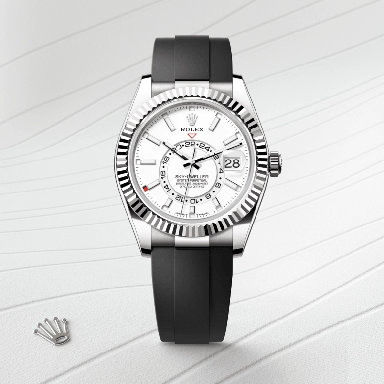 Rolex Sky-Dweller in 18 ct white gold, M336239-0003 - Srichai Watch
