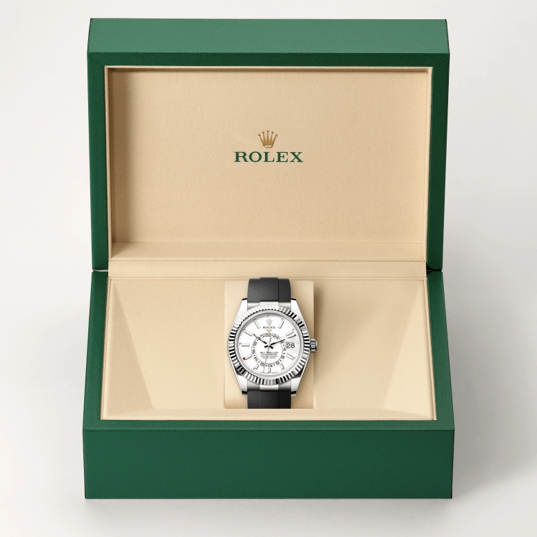Rolex Sky-Dweller in 18 ct white gold, M336239-0003 - Srichai Watch