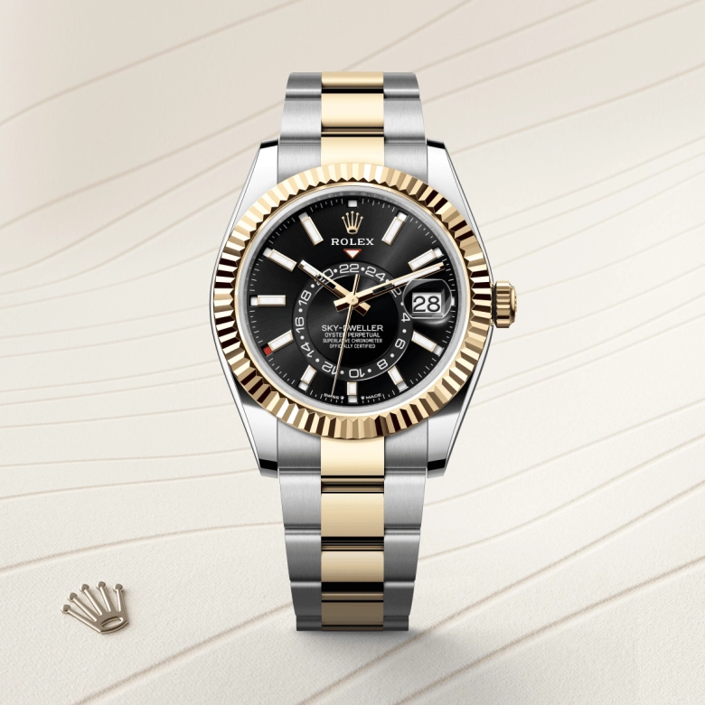 Rolex Sky-Dweller in Yellow Rolesor - combination of Oystersteel and yellow gold, M336933-0003 - Srichai Watch