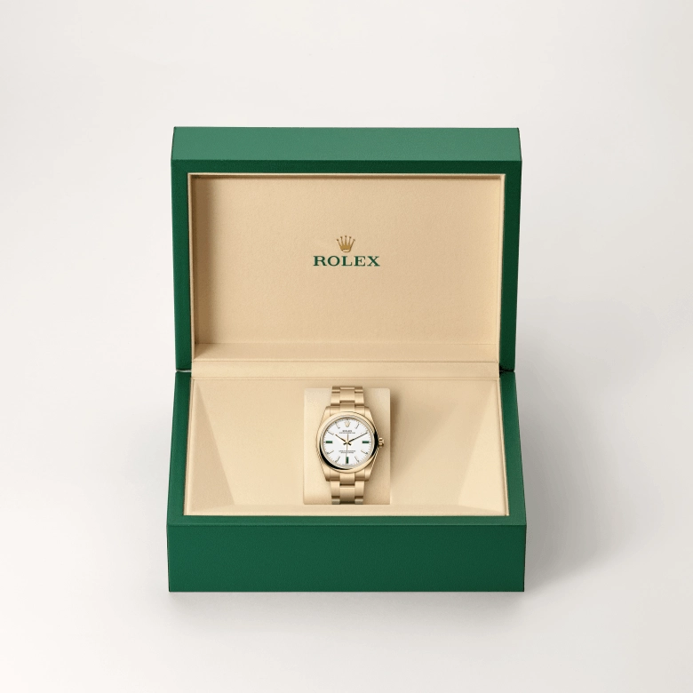 Rolex Oyster Perpetual in ทองคำ 18 กะรัต, M124208-0002 - Srichai Watch