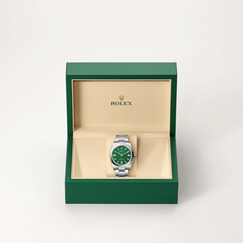 Rolex Oyster Perpetual in Oystersteel, M126000-0005 - Srichai Watch