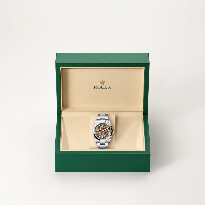 Rolex Oyster Perpetual in Oystersteel, M126000-0016 - Srichai Watch