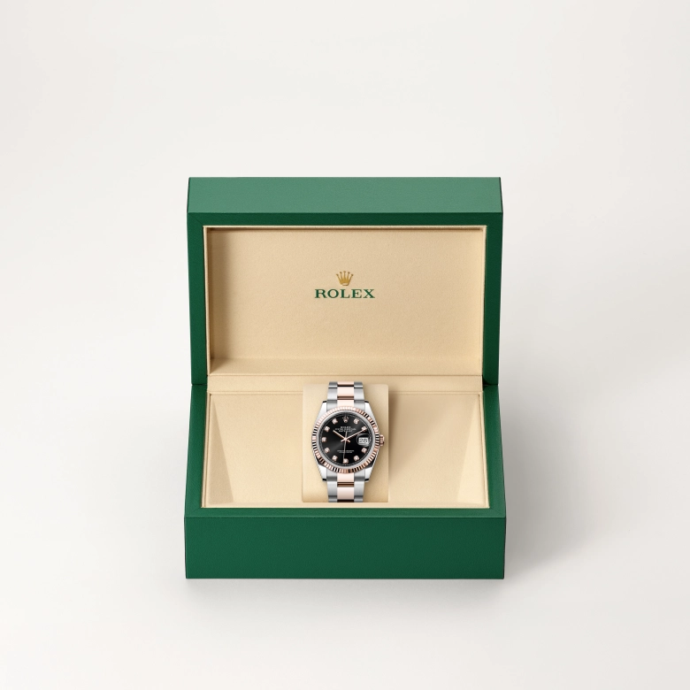 Rolex Datejust in Everose Rolesor - combination of Oystersteel and Everose gold, M126231-0020 - Srichai Watch