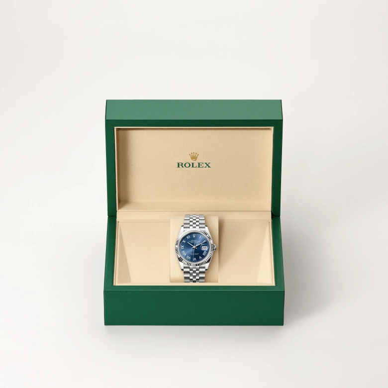 Rolex Datejust in White Rolesor - การผสมผสานระหว่าง Oystersteel และทองคำขาว, M126234-0069 - Srichai Watch