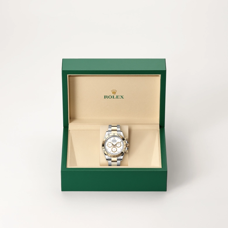 Rolex Cosmograph Daytona in Yellow Rolesor - การผสมผสานระหว่าง Oystersteel และทองคำ, M126503-0001 - Srichai Watch