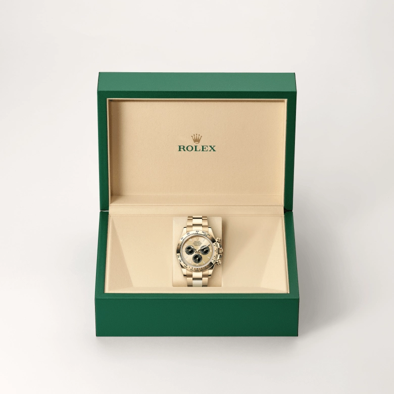 Rolex Cosmograph Daytona in 18 ct yellow gold, M126508-0006 - Srichai Watch