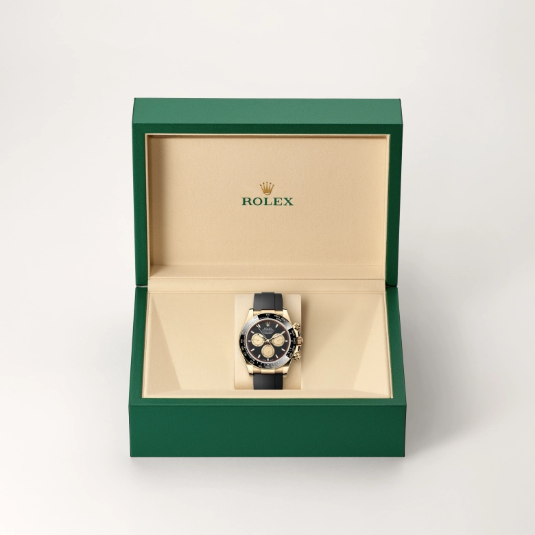 Rolex Cosmograph Daytona in 18 ct yellow gold, M126518LN-0004 - Srichai Watch