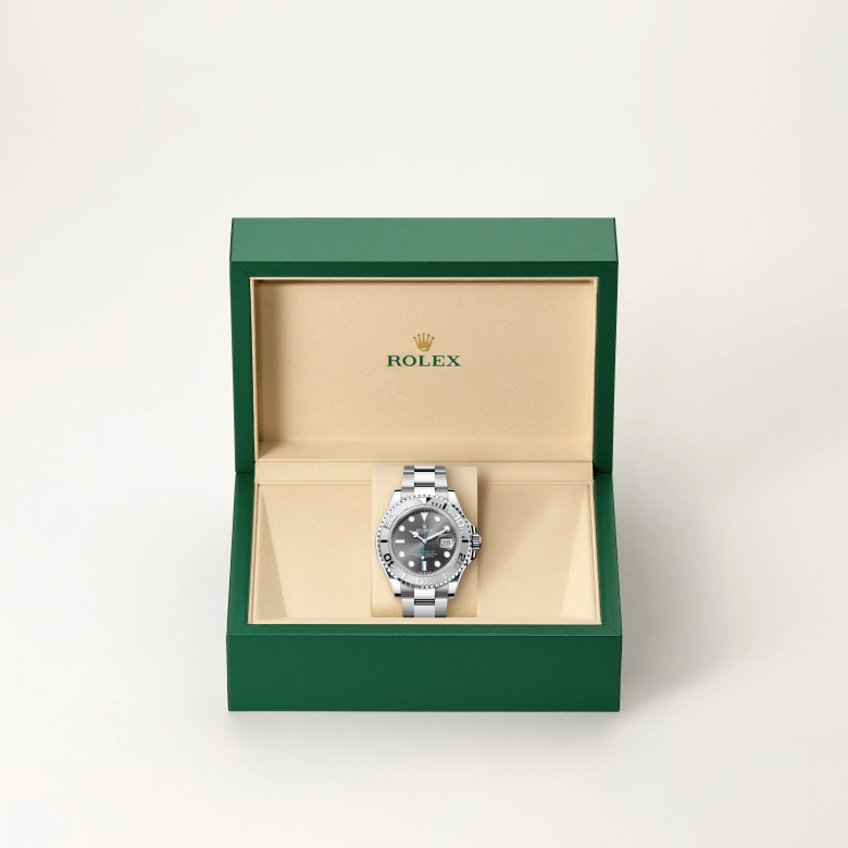Rolex Yacht-Master in Rolesium - การผสมผสานระหว่าง Oystersteel และแพลทินัม, M126622-0001 - Srichai Watch