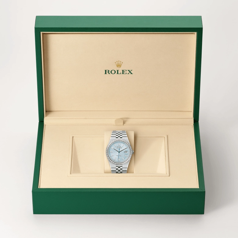 Rolex Land-Dweller in Platinum, M127386TBR-0001 - Srichai Watch