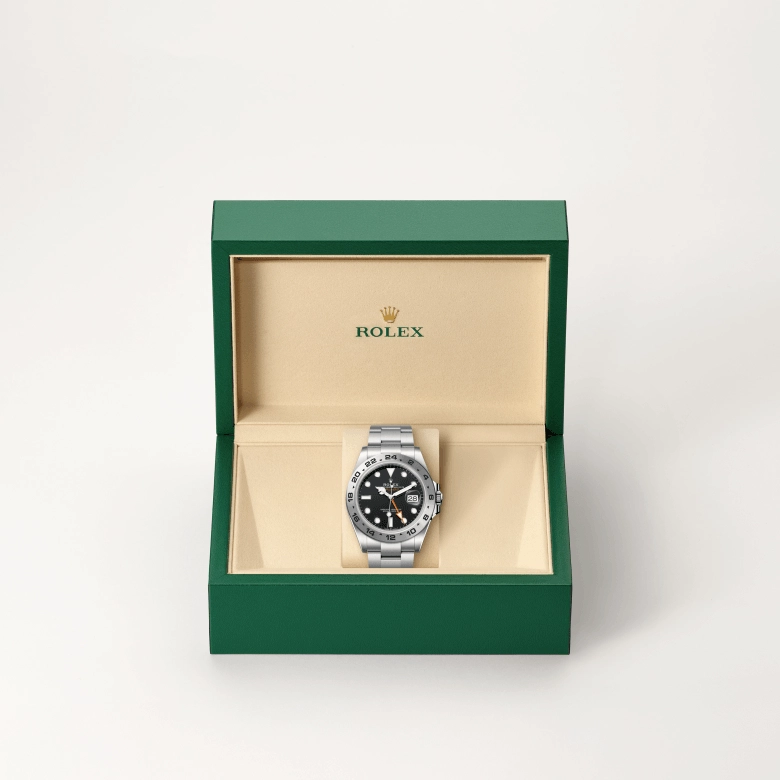 Rolex Explorer II in Oystersteel, M226570-0002 - Srichai Watch